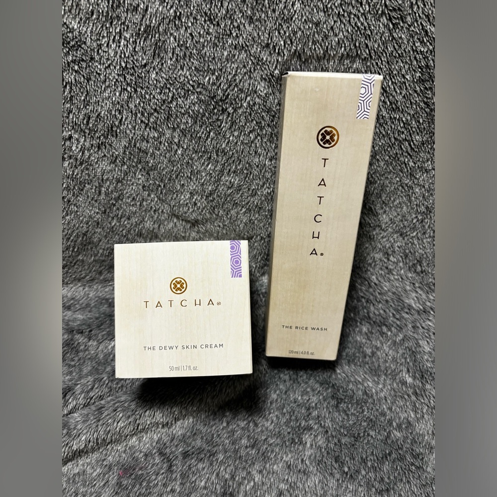 TATCHA DEWY SKIN CREAM + TATCHA RISE WASH